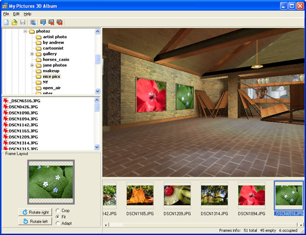 3D, photo, gallery, album, virtual, photoalbum, screen, saver, screensaver