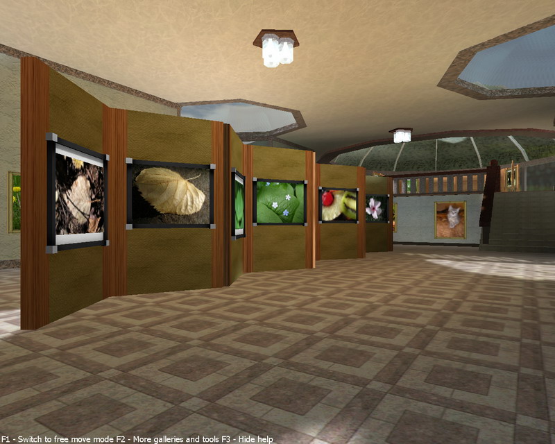 3d art gallery. Art gallery - My Pictures 3D